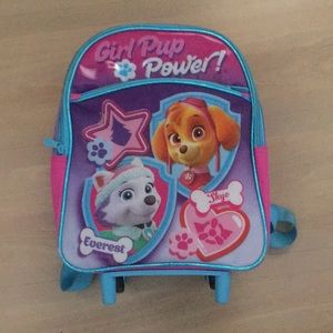 Paw Patrol rolling backpack